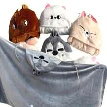 SKZ KPOP STAY Anime High-Quality Cartoon Shawl And Cartoon Socks, Suitable For Party Costumes And Winter Use. Can Be Used As Costume Props, Fan Gifts, Christmas Gifts, Halloween Gifts. - Multicolor - View 1