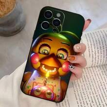 Funda de teléfono Five-Nights-At-Freddys F-Fnaf compatible con  17,16,15,14,13,12,11 Plus, Pro Max, XS, cubierta de silicona suave negra, funda compatible con  17 pro max, funda  17 pro, funda  17, funda  16 pro max - z3 - Ver 7