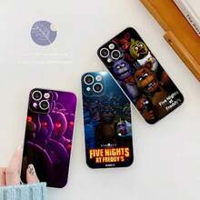 Funda de teléfono F-Five-Nights-At-Freddys compatible con  17 16 15 14 Plus 13 12 11 Pro Max, funda transparente a prueba de golpes, funda compatible con  17 pro max, funda  17 pro, funda  17, funda  16 pro max - z8 - Ver 7