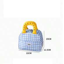 新款保温午餐包，大容量保温午餐盒包，加厚铝箔午餐手提袋，适用于工作、学校、野餐 - 彩色 - 查看 2