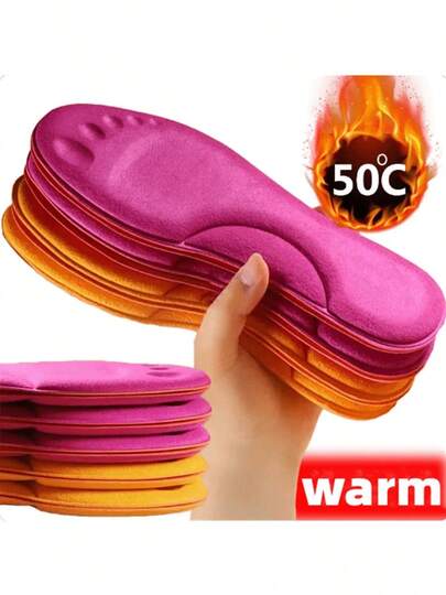 2 piezas Plantilla autocalentable para invierno, plantilla acolchada antideslizante de esponja de memoria, plantilla de temperatura constante para los pies en invierno y plantilla deportiva cálida para hombres y mujeres (colores aleatorios). 1 par/2 piezas, zapato, selecciones de primavera y verano, regalos para damas de honor, habitación, decoración de dormitorio, decoración de dormitorio, playa, viaje, para hombres, para mujeres, vacaciones, Día de la Mujer, artículos de viaje, recuerdos de boda, Y2k, dormitorio, accesorios para automóviles para mujeres, decoración de cocina, cosas lindas