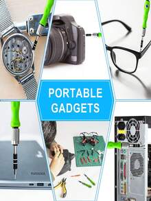 32-In-1 High-Quality Carbon Steel Screwdriver Set - Magnetic Interchangeable Bits, Durable Anti-Rust Ergonomic Non-Slip Handle, Compact Storage Box, Essential Handy Tool For Men For Home/Workshop, Suitable For Electronics Repair/Appliance Maintenance/DIY Projects/Auto Repair/Office Repair, Multifunctional Men's DIY Repair Tools And Precision Manual Tools - Multicolor - View 5