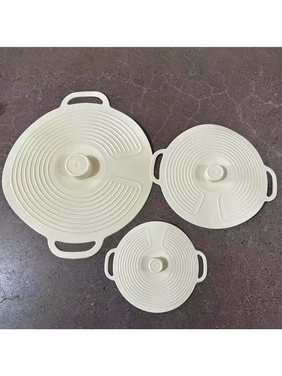 Conjunto de Tampas de Silicone com Alças Duplas e Vedação por Sucção - Resistente ao Calor para Micro-ondas e Fogão, Tampas Reutilizáveis para Tigelas, Pratos, Panelas, Xícaras - Lavável na Lava-louças (Consulte as Instruções) - Tampas de Alimentos Antiaderentes, Tampas de Panelas e Tampas de Frigideiras, Tampas de Panelas Transparentes