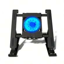 2025新款笔记本电脑散热支架 - 采用耐用PC材质，设计紧凑便携，散热高效，是游戏和办公的理想之选，游戏配件 | 时尚外观 | 坚固耐用