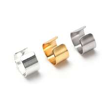 Pendientes Clips para Orejas No Perforadas Accesorios para Mujeres - Dorado - Ver 2