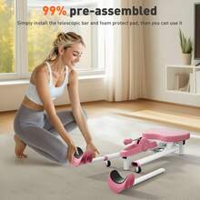 FLYBIRD Updated Leg Stretcher, Leg Stretcher Machine For Flexibility And Relieving Hip Tightness, Heavy Duty Split Machine Stretcher For Home Gym Split Machine Training Fitness - hồng - Xem 5