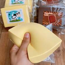 Đồ chơi bóp giảm căng thẳng Hachimi Milk Brick siêu mềm, đàn hồi chậm, đang thịnh hành nhất hiện nay - Quà tặng sinh nhật, quà Giáng sinh, quà tiệc, quà tặng tuyệt vời nhất. - Nhiều màu - Xem 2
