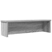 VidaXL Étagères de cuisine empilables 2 pcs sonoma gris 50x15x16 cm - Gris - Voir 5