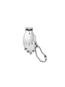 1pc Stainless Steel Hand Or Foot Shaped Nail Clipper, A Small Gift