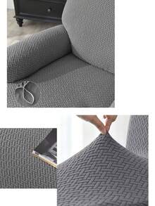 1pc Elastic Recliner Sofa Cover, Soft Stretchy Washable Furniture & Pet Protector