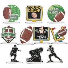 Fairyland JinWenn Decor For Home Diamonds Art Kit Decorations, 10 Pack Football Diamonds Painting Kit For Adult Tabletop Gift DIY 5D Diamonds Dots, Special Crystal Diamond 4x4 Inch - DP02407 - Xem 1
