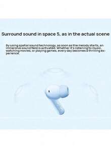 Earbuds X9 藍牙耳機 全入耳式無線耳機 主動式降噪TWS 低延遲 42小時長續航 IP54級防塵防水 - 白色 - 查看 4