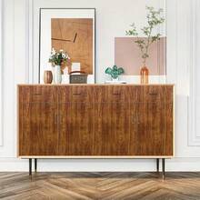 1卷棕色木纹自粘墙纸，易于安装，防水可移除，逼真的天然木纹质感，适用于台面、家具和家居装饰。纹理光滑均匀，防水。尺寸：17.7英寸 x 39.3英寸/118.1英寸/196.8英寸 - 棕色 - 查看 6