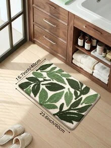 DAJIANG 1 tấm thảm phòng tắm, thảm phòng tắm hình cây hoạt hình mềm mại, thích hợp cho phòng tắm, nhà bếp, ngoài trời, trong nhà, hành lang, phòng ngủ, phòng khách, cạnh giường, có thể giặt máy, dễ vệ sinh, mặt sau chống trượt, vật dụng cần thiết cho phòng ngủ và phòng tắm, trang trí cho mùa đông, ngày lễ tình nhân, thảm trang trí, phụ kiện phòng tắm, bộ trang trí phòng. - Nhiều màu - Xem 14