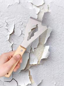 1pc Stainless Steel Multi-Purpose Scraper - Ideal For Paint, Wallpaper & Cement Removal - Household Cleaning Tool