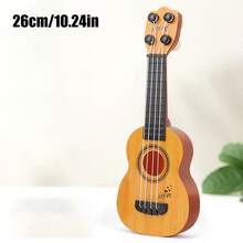 Tecforood Kids Ukulele Toy Guitar Instrument | Playable Mini String Guitar, Suitable For Music Learning And Early Education, Beginner-Friendly Design, Cultivates Rhythm, Coordination And Musical Interest, Interactive Enlightening Music Toy, Suitable For Hands-On Practice And Creative Play, Ideal For Family Use And Parent-Child Interaction, Perfect Gift For Birthday Parties, Halloween Celebrations And Christmas Holidays. - Multicolor - View 14