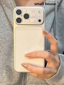 INS New Transparent High-Definition Lens Film Compatible With IPhone 17 Pro Max/Pro, Cute Cartoon Girl Design Applicable To Daily Shield, Office, Home Daily Shield Office Home Lens Protector Phone Camera Cover Waterproof Shockproof Anti-Fall Scratch Resistant - Multicolor - View 5