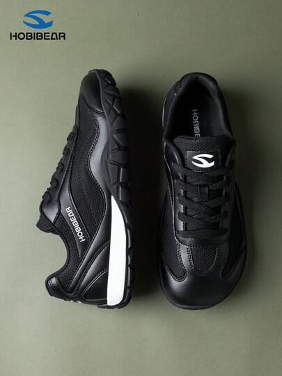 HOBIBEAR 1双女士透气网面赤足鞋，舒适宽楦橡胶鞋底防滑鞋，无束缚零落差训练鞋，室内外均可穿着，适合徒步旅行。