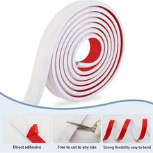 1 Rotolo 100cm/200cm Bordo decorativo adesivo in PVC - Flessibile e pieghevole, adatto per pareti, pavimenti e armadi, decorazione per pavimenti | Stile europeo | Modanatura facile da installare, decorazione per pareti e pavimenti - Multicolore - Visualizzare 12