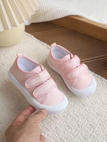 1 Pair Children's Autumn New Soft Bottom Fashion Versatile Casual Sneakers For Girls, Toddler & Little Kids - Pink - View 6