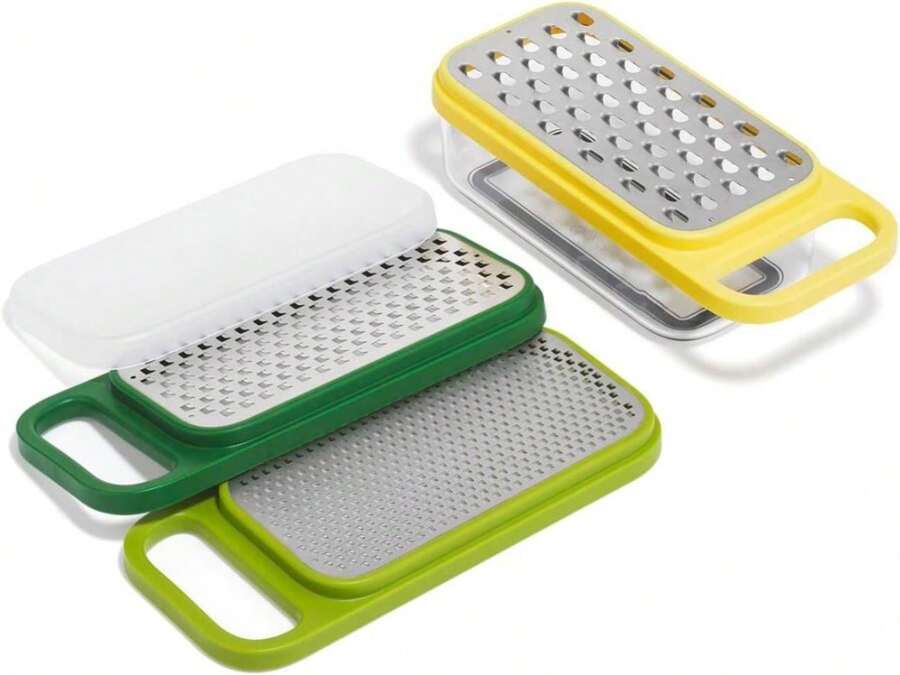 Joseph Joseph Multi-Prep Compact 4-In-1 Multifunctional Set, Kitchen Vegetable Chopper &Amp; Dicer, Cheese Grater, Mandoline Veggie Slicer, Food Julienne Cutter With Container - Màu B - Xem 1