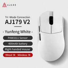 AJAZZ-AJ179 PRO/P 系列无线游戏鼠标,右手游戏鼠标。PAW3395/PAW3311,轻巧/长续航/游戏办公两用鼠标 - AJAZZ 官方正品 - 查看 21