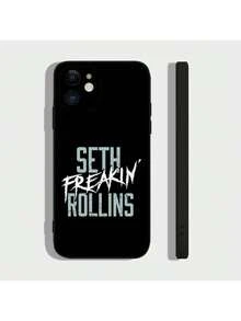 Custodia per telefono Seth F-Freakin Rollins Boxing compatibile con 16, 15, 14, 13, 12, 11 Plus, Pro, Max, XR, XS, X, 7, 8 Plus, SE, Mini in silicone morbido, compatibile con 17 Pro Case, 17 Pro Max Case, 17 Case, 16 Pro Case - Z5 - Visualizzare 4