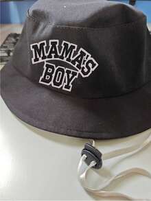 1 PC Newborn Toddlers Baby Children Hip Hop Cap Embroidery Bucket Hat Girls Boys Snapback Hat Adjustment Outdoor Casual Sunshade Cap 1-3Y - Multicolor - View 9