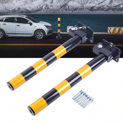 SanBouSi Parking Piles 2PCS Parking Obstacle Pile Parking Post