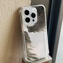 Alas de ángel, una funda para teléfono con ranura para tarjetas, adecuada para iPhone 16/16 Pro/16 Pro Max.Permite insertar tarjetas y fotos, también compatible con los modelos 15/14/13/12/11.Esta funda transparente para teléfono tiene esquinas reforzadas que mejoran la protección contra caídas y ofrecen una cobertura total. - Colores mixtos - Ver 11