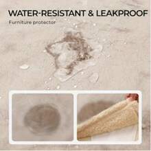 Waterproof Pet Blanket, Anti-Urine Sofa Cushion, Double-Sided Alpaca Fleece Furniture Protector Cover, Suitable For Small, Medium, Large Dogs & Cats, Beige - Beige - View 5