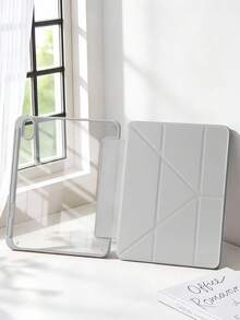 1 ốp lưng máy tính bảng màu xám mờ bằng acrylic kèm chân đế đa góc, tương thích với iPad Mini 6/Mini 7/Air/Air 2/9.7/10.2/10.5/Air 4/Air 5/10.9/Pro 11-Inch/10th/12.9/Air 11-Inch (M2) 2024/Air 11-Inch (M3) 2025/ (A16) 11-Inch 11th Gen 2025/Air 13-Inch (M2) 2024/Pro 11-Inch (M4) 2024/Pro 13-Inch (M4) 2024, không bao gồm bút cảm ứng. - Xám - Xem 4