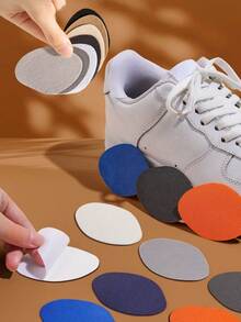 6/12/24片/包（6片/包）自粘运动鞋修补贴片 | 透气网布和内衬保护贴片 - 免维护修补鞋跟、鞋头和破洞，适用于运动鞋 - 快速粘贴鞋履护理配件，可修补破洞、磨损，适合春夏穿着，可作为伴娘礼物、房间装饰、卧室装饰、海滩、旅行用品，男女皆宜，适合度假、可爱小物、母亲节礼物、卧室装饰、花园、厨房装饰、夏季、海滩、旅行必备、房间装饰、软萌小物、毕业季礼物 - 彩色 - 查看 11
