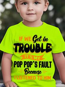 Young Boys T-Shirts - Army Green - View 1