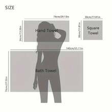 8-Piece Bath Towel Set: No-Shedding, Ultra-Soft & Super Absorbent Towels In Dual-Tone Stripes. Hotel-Grade Luxury With 2 Large Bath Towels, 2 Medium Bath Towels, And 4 Small Hand Towels. - Green - View 11