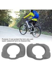 Cubiertas para Tacos de Pedal de Bicicleta, Diseño Transitable con Liberación Rápida, Cubiertas de Pedal de Goma para Bicicletas de Ciudad, Fitness y Uso Diario.,37325606 - Multicolor - Ver 5