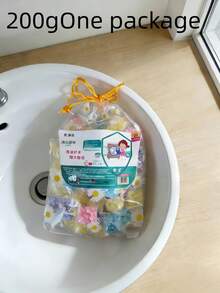 100/200/300粒装香氛珠，持久留香衣物柔顺剂，衣物清新珠，洗衣香氛珠，去除异味，洗衣护理清洁用品，清洁工具，公寓必备，现代去污剂（重量可能略有不同，以净含量为准，每包±3粒属于正常现象） - 彩色 - 查看 8