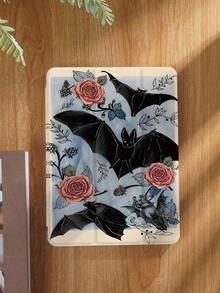 Tablet With Bat And Illustration, Compatible With 9./10. 2/10. 5/10. 9/12. 9/Pro 11, 10th Geration, Compatible With Tab S6 Lite 10. 4 Inches, Compatible With Paperwhite 12th Geration 2024 (11th Geration) Released In 2022, Soft And Shock-Resistant, Intelligt Standby/Wake/Sleep Mode, Hallowe Gifts/Holiday Gifts. Accessories..Holiday Phone Accessories. Limited-Time Discount. Phone Accsesories. Accsesories. 17 Pro Case. Fashion Phone Cases. - màu đen - Xem 2