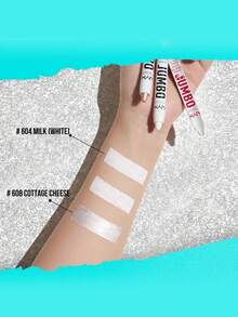 NYX 巨型眼线笔，奶酪色，增强面部轮廓，打造光彩妆效，持久显色，易于削尖，涂抹顺滑，质地柔滑，笔尖可削，显色度高，多种颜色可选，修饰高鼻梁，提升额头饱满度。 - 608 璀璨銀 Cottage Cheese(聖誕節限定) - 查看 5