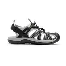 Sandalias de Senderismo para Mujer, Sandalias Deportivas para Dama Huaraches para Mujer - Negro - Ver 6