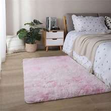 Soft Long Rug For Bedroom Living Room Pink Tie Dye Plush Fluffy Bedside Rug Shag Furry Rug Carpet Non Shedding For Girls Room Home Decorative - Multicolor - View 11