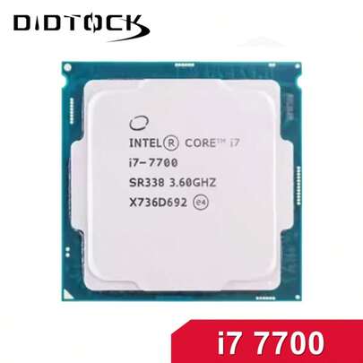 intel 英特尔酷睿 i7 7700 处理器，3.6GHz 四核八线程 8M 65W CPU，LGA 1151 接口