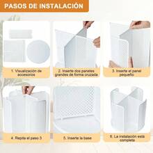 TendenciaOrganizador De Vasos Con 4 Compartimentos Para CafeteríaCalidad premium - Blanco - Ver 7