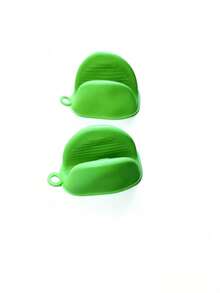 Random Silicone Oven Mitts, Heat Resistant, Suitable For Baking, Oven, Microwave, Silicone Pot Holders - Multicolor - View 15