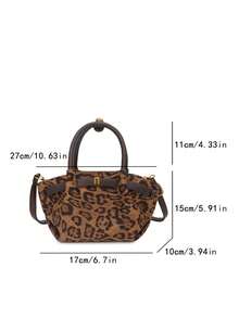 Túi xách xếp ly thời trang cổ điển mới năm 2025, túi đeo vai tối giản dành cho người đi làm. - màu nâu - Xem 10