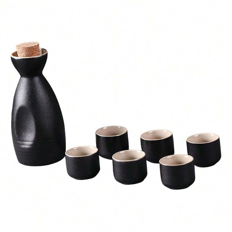 ... Juego De Tazas De Sake De Cerámica Vintage, RegaloCalidad premium - 1 - Ver 1
