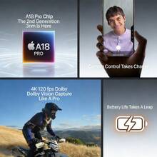 Apple iphone16pro蘋果16proA18晶片 正品二手機 16pro 6.3吋白色鈦金屬 128GB(Chinese version, No eSIM) 白色 - 白色 - 查看 7