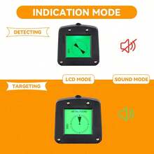 Adult Metal Detector With LCD Backlight Detection Coil, 5 Modes Gold Detector, Advanced DSP Chip And High Precision System, Suitable For Beach/Gold Panning - Black - View 4