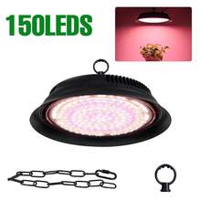 LED Green Plant Grow Light 220V Potting Flower Fruit Vegetables Succulent Cactus Cultivate Lamps 100-277V Full Spectrum UFO Shed Hanging Planting Fill Lamp UV IR Greenhouse Tent Hydroponics System 110V Sunlight Seeding Lights Red Blue Blossom Sapling Bonsai Moss Ferns Plants Lighting With Hook EU Plug 45/100/150/210/300leds - EU C Type Plug(220-240V) - View 14