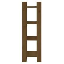 Larryhot Estantería/divisor espacios madera marrón miel 41x35x125 cm, Fácil de montar, elegante y hermoso, y conveniente para almacenar artículos, es una opción ideal para el almacenamiento y la decoración del hogar. - Marrón - Ver 4